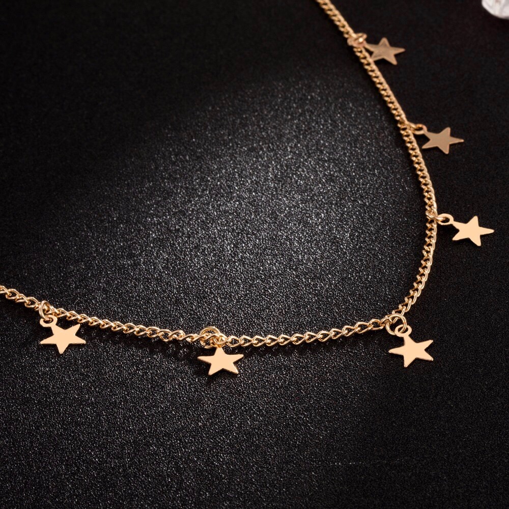 3 for $25✨simple sequin star necklace - Picture 2 of 7